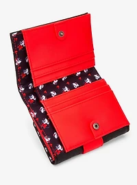 Loungefly Disney Mickey & Minnie Debossed Silhouettes Wallet (BoxLunch 10th Anniversary Edition) - BoxLunch Exclusive