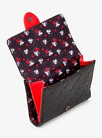 Loungefly Disney Mickey & Minnie Debossed Silhouettes Wallet (BoxLunch 10th Anniversary Edition) - BoxLunch Exclusive