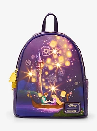 Loungefly Disney Tangled Lantern Scene Light-Up Mini Backpack (BoxLunch 10th Anniversary Edition)  - BoxLunch Exclusive