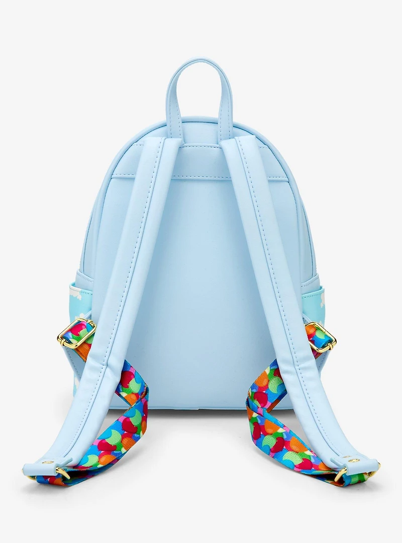 Loungefly Disney Pixar Up Carl & Ellie Balloon Mini Backpack with Coin Purse (BoxLunch 10th Anniversary Edition) - BoxLunch Exclusive