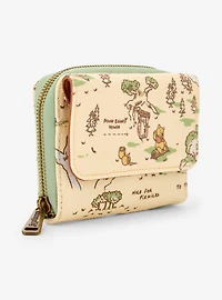 Loungefly Disney Winnie the Pooh Hundred Acre Wood Map Wallet (BoxLunch 10th Anniversary Edition) - BoxLunch Exclusive