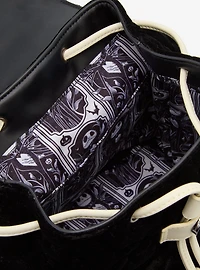 Loungefly Disney The Nightmare Before Christmas Quilted Bat Mini Backpack (10th Anniversary Edition) - BoxLunch Exclusive