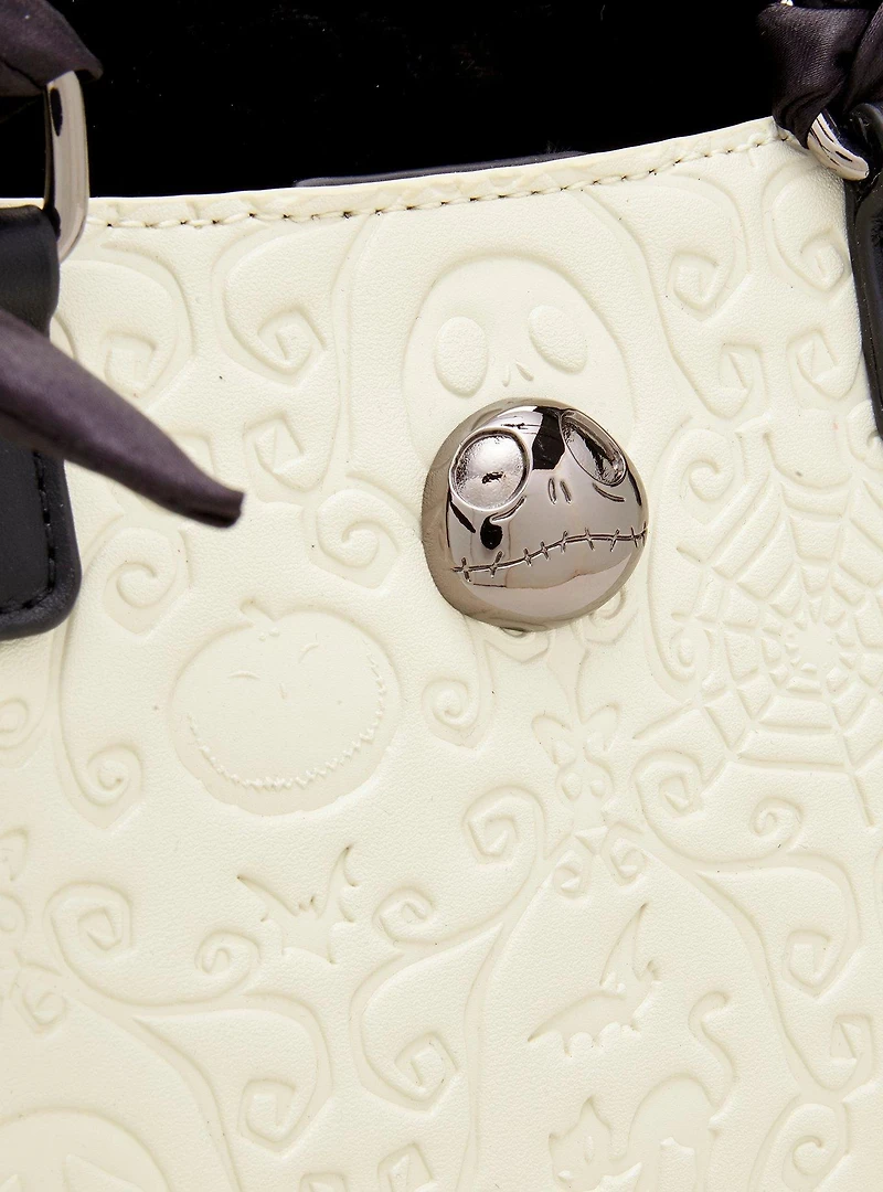 Loungefly Disney The Nightmare Before Christmas Paisley Embossed Handbag (10th Anniversary Edition) - BoxLunch Exclusive