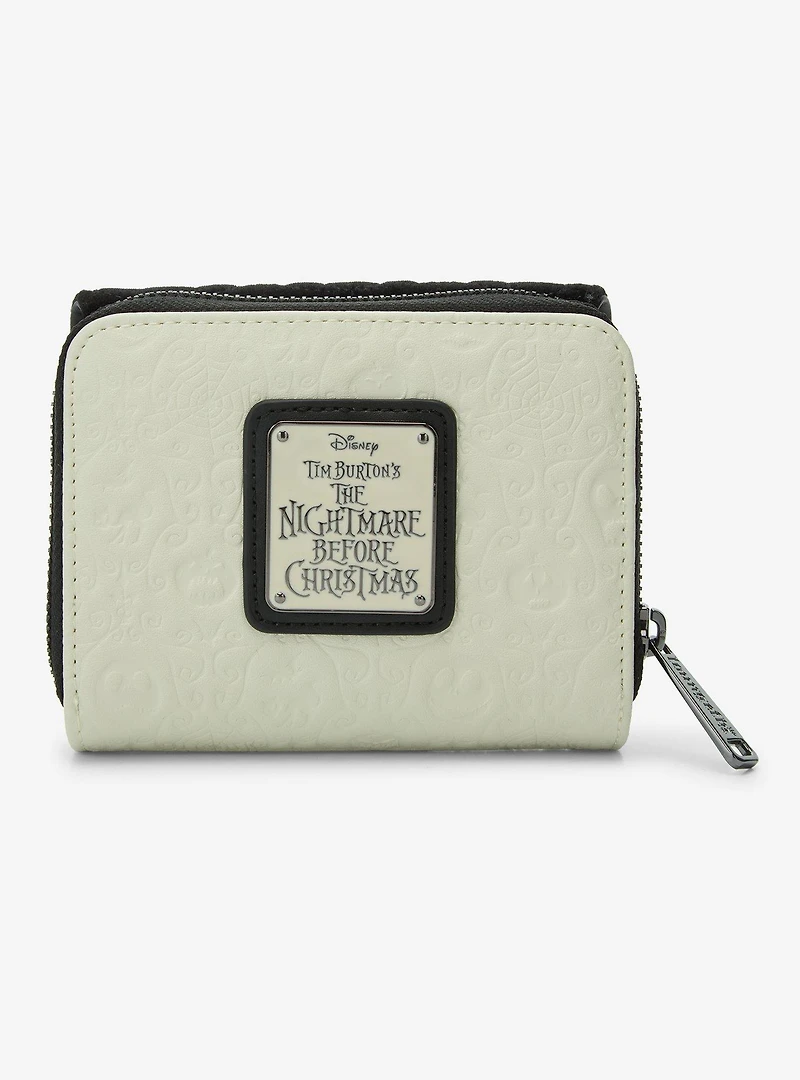 Loungefly Disney The Nightmare Before Christmas Quilted Paisley Wallet (10th Anniversary Edition) - BoxLunch Exclusive