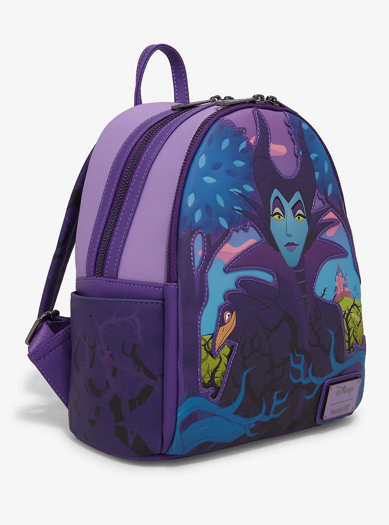 Loungefly Disney Sleeping Beauty Maleficent Mini Backpack — BoxLunch Exclusive