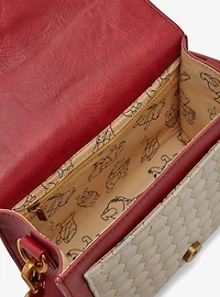 Loungefly Disney Winnie the Pooh Honeycomb Pattern Crossbody Bag - BoxLunch Exclusive