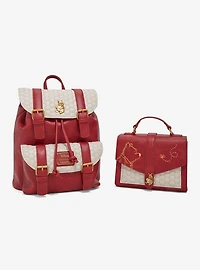 Loungefly Disney Winnie the Pooh Honeycomb Pattern Crossbody Bag - BoxLunch Exclusive
