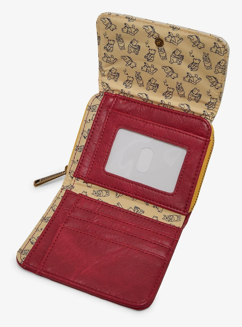 Loungefly Disney Winnie the Pooh Honeycomb Zip Wallet — BoxLunch Exclusive