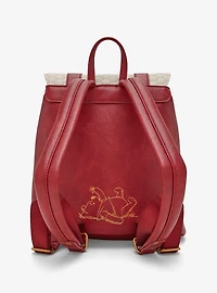 Loungefly Disney Winnie the Pooh Honeycomb Pattern Buckle Strap Mini Backpack - BoxLunch Exclusive