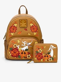 Disney The Nightmare Before Christmas Zero & Jack Skellington Fall Glow-in-the-Dark Wallet - BoxLunch Exclusive