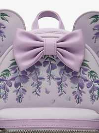 Loungefly Disney Minnie Mouse Wisteria Ears Floral Scented Mini Backpack - BoxLunch Exclusive