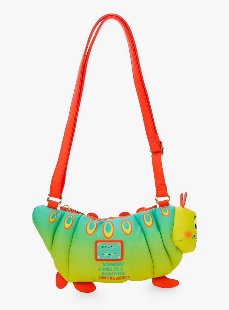 Loungefly Disney Pixar A Bug's Life Heimlich Figural Crossbody Bag — BoxLunch Exclusive