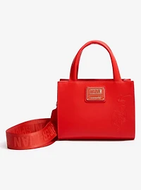 Loungefly Marvel Spider-Man Embossed Mask Crossbody Mini Tote Bag - BoXLunch Exclusive
