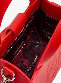 Loungefly Marvel Spider-Man Embossed Mask Crossbody Mini Tote Bag - BoXLunch Exclusive