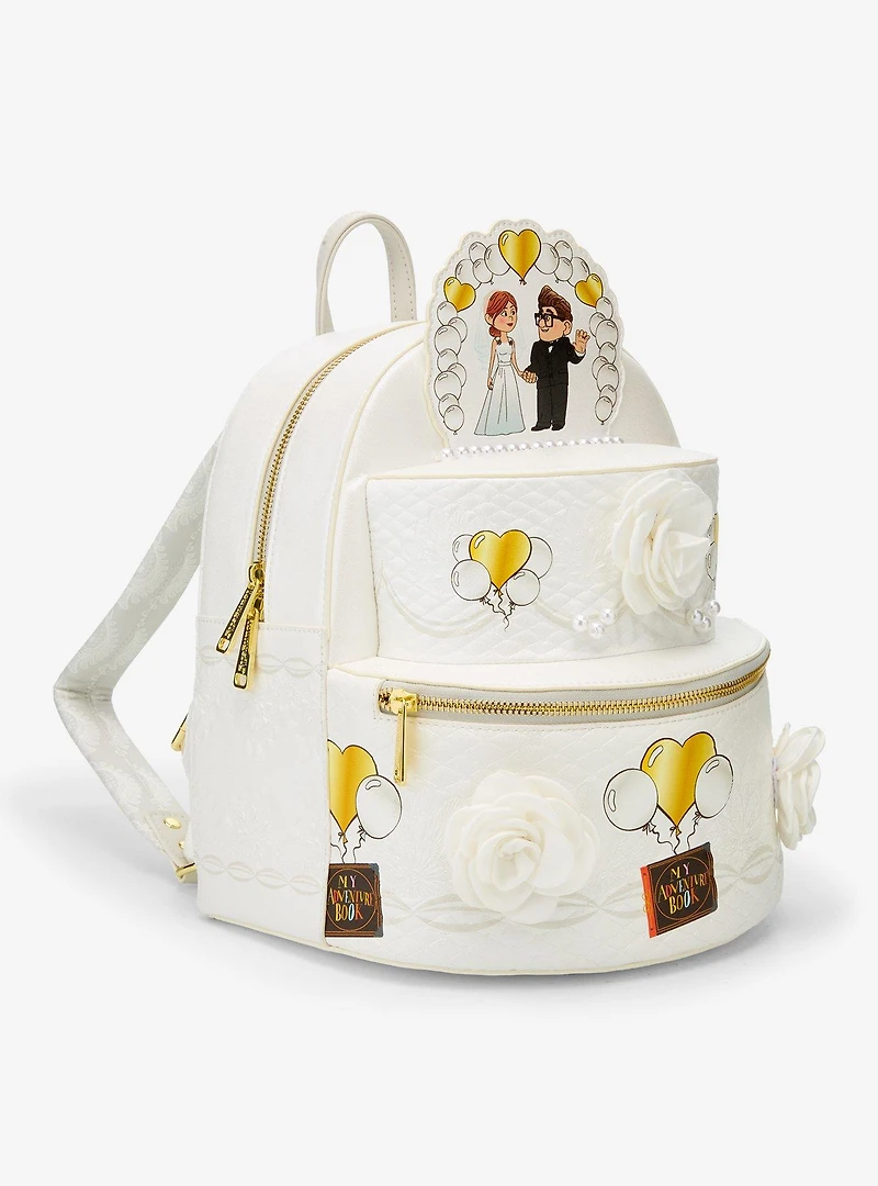 Loungefly Disney Pixar Up Wedding Cake Figural Mini Backpack — BoxLunch Exclusive
