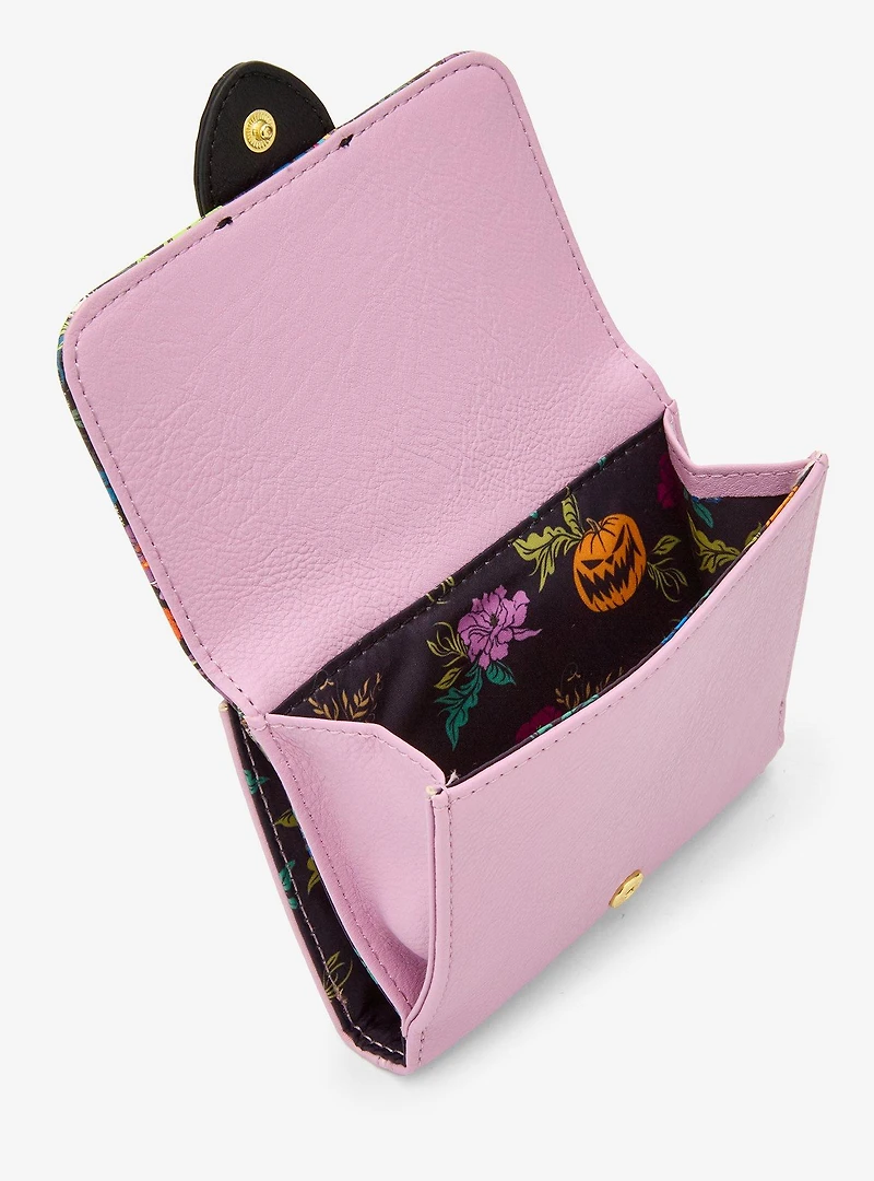 Loungefly Disney The Nightmare Before Christmas Allover Print Snap Wallet — BoxLunch Exclusive