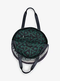Loungefly Disney The Nightmare Before Christmas Jack Skellington Figural Sherpa Tote Bag - BoxLunch Exclusive