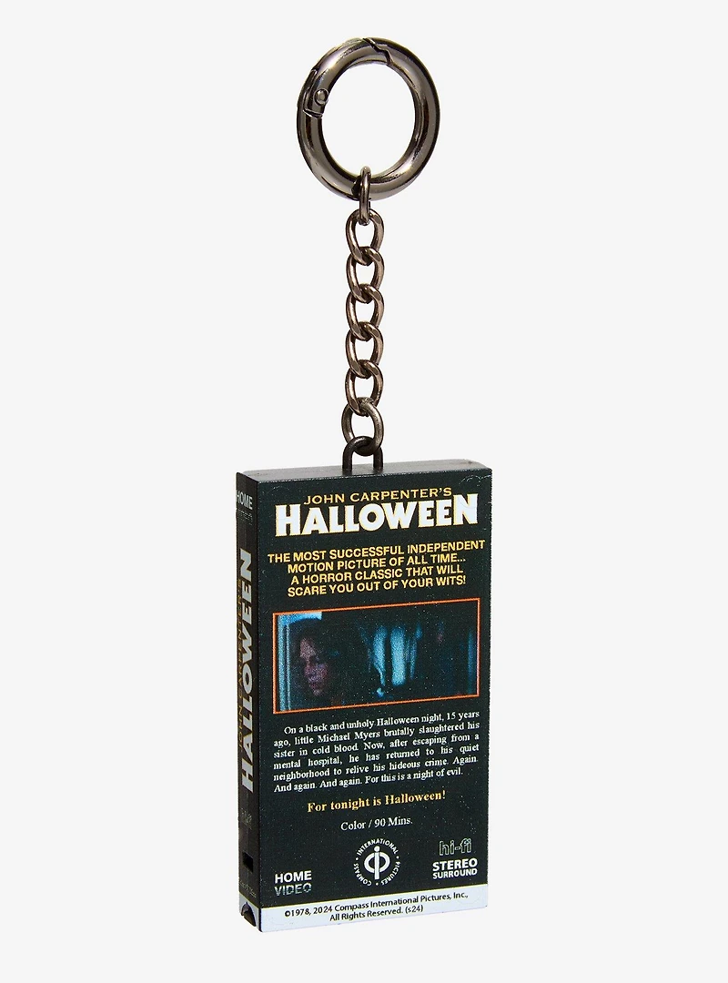 Halloween VHS Tape Figural Keychain - BoxLunch Exclusive
