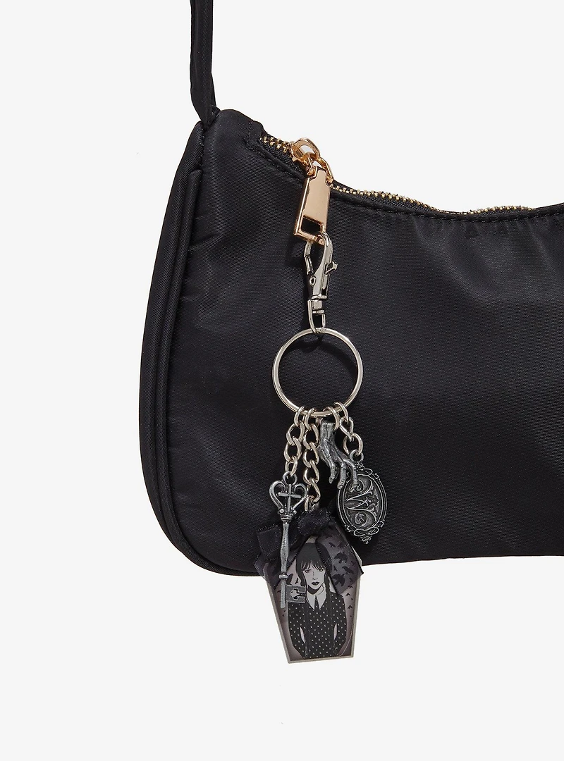 Wednesday Portrait Multi-Charm Keychain - BoxLunch Exclusive