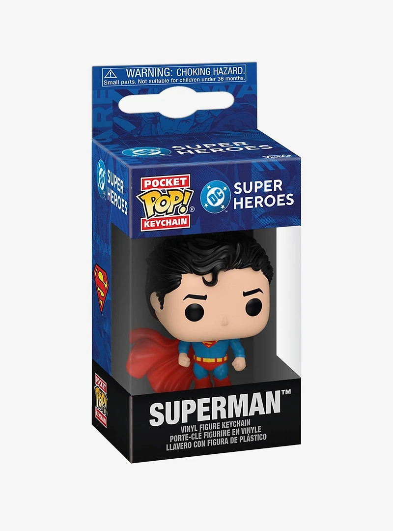 Funko Pocket Pop! DC Comics Superman Vinyl Keychain