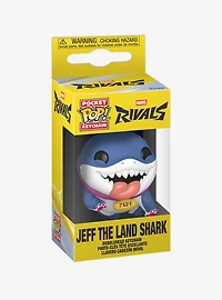 Funko Pocket Pop! Marvel Rivals Jeff the Land Shark Vinyl Keychain