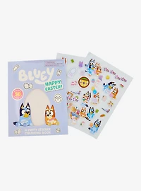 Bluey Easter Puffy Sticker Coloring Book