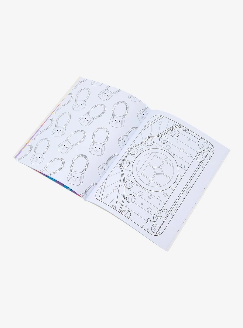 Bluey Easter Puffy Sticker Coloring Book