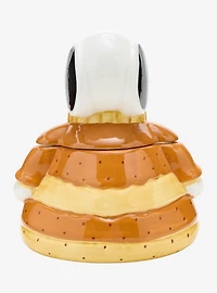 Peanuts Snoopy Fall Sweater Figural Cookie Jar