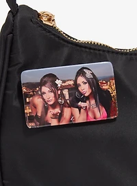 Jersey Shore Snooki & Deena Kiss Rectangle Button Pin