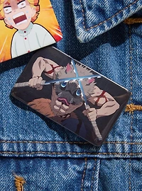 Demon Slayer: Kimetsu no Yaiba Inosuke Portrait Rectangle Button Pin