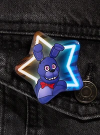 Five Nights at Freddy's Bonnie Star Button Pin