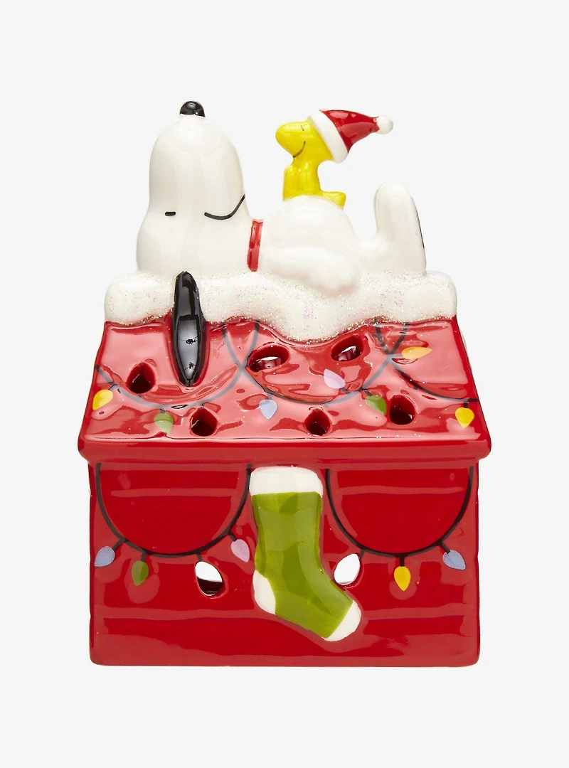 Peanuts Snoopy Doghouse Figural Tea Light Holder