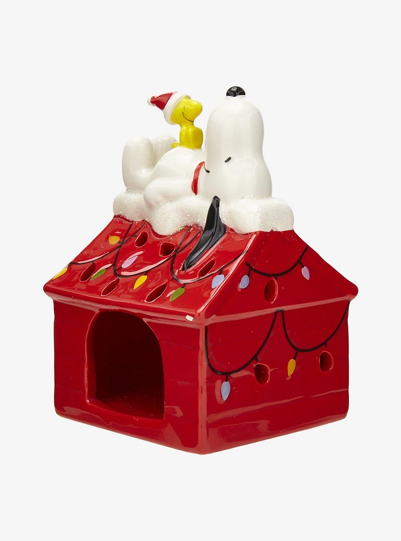 Peanuts Snoopy Doghouse Figural Tea Light Holder