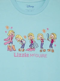 Disney Lizzie McGuire Embroidered Cartoon Women's T-Shirt - BoxLunch Exclusive