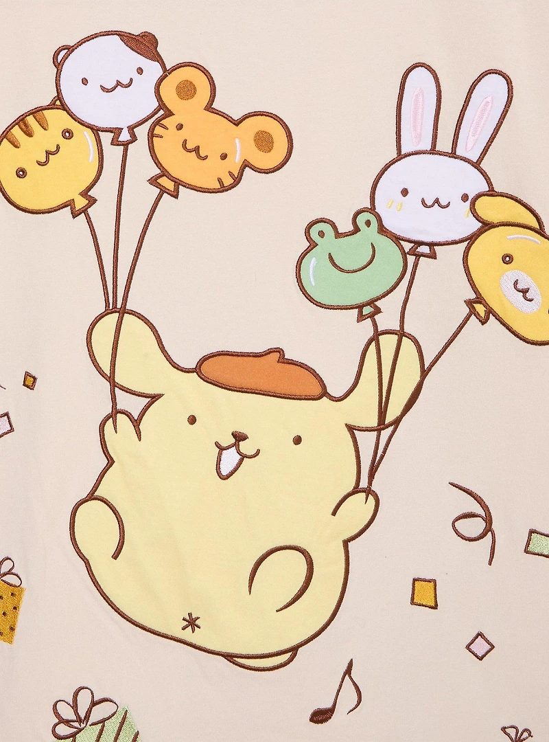 Sanrio Pompompurin Party Long Sleeve T-Shirt — BoxLunch Exclusive