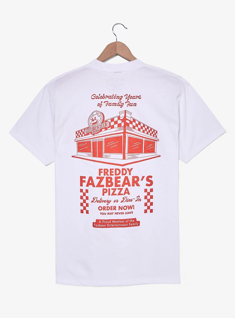 Five Nights at Freddy's Fazbear's Pizza Logo T-Shirt - BoxLunch Exclusive