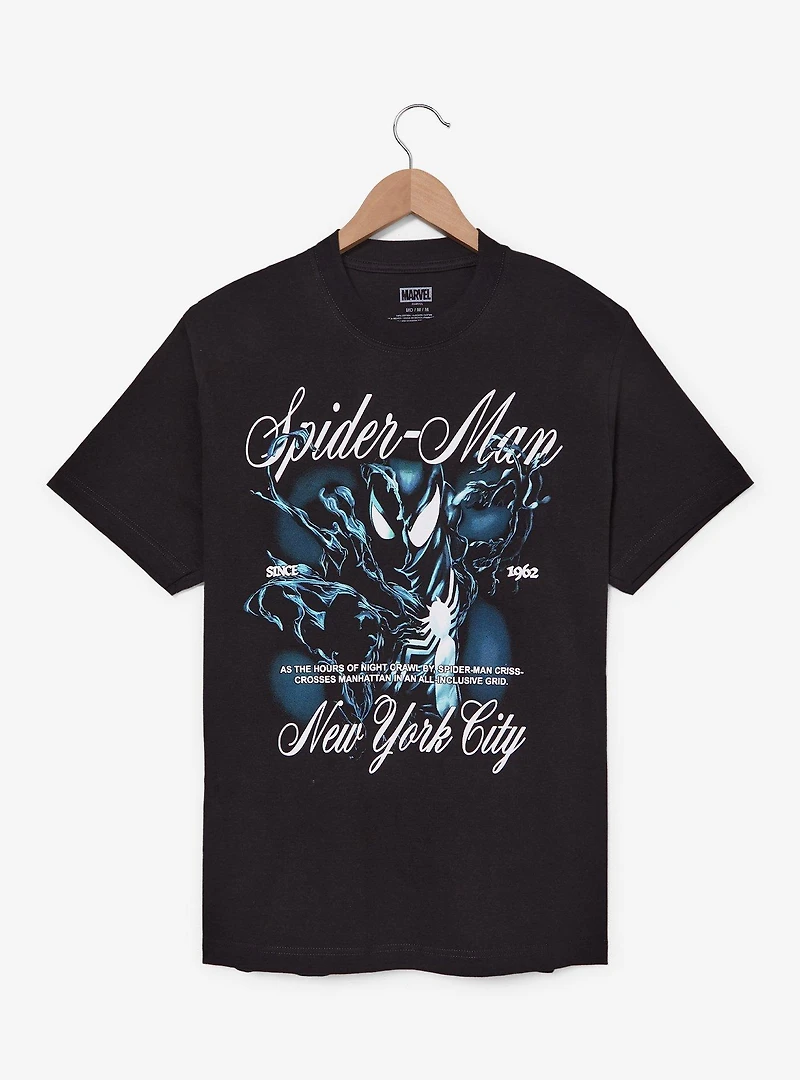 Marvel Spider-Man Cursive Graphic T-Shirt— BoxLunch Exclusive