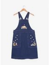 Studio Ghibli® My Neighbor Totoro Embroidered Plus Overall Dress — BoxLunch Exclusive