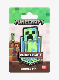 Minecraft Creeper Glow-in-the-Dark Enamel Pin - BoxLunch Exclusive