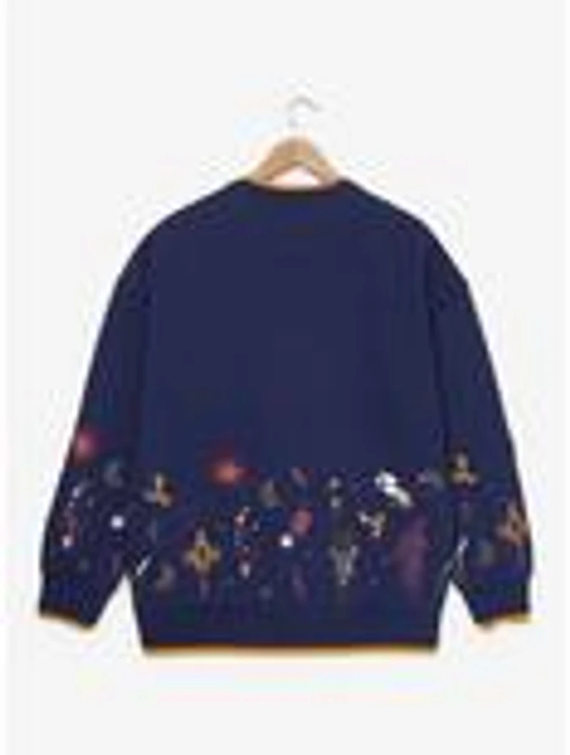 Her Universe Studio Ghibli® Howl's Moving Castle Embroidered Icons Crewneck - BoxLunch Exclusive
