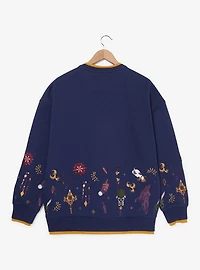 Her Universe Studio Ghibli® Howl's Moving Castle Embroidered Icons Crewneck - BoxLunch Exclusive