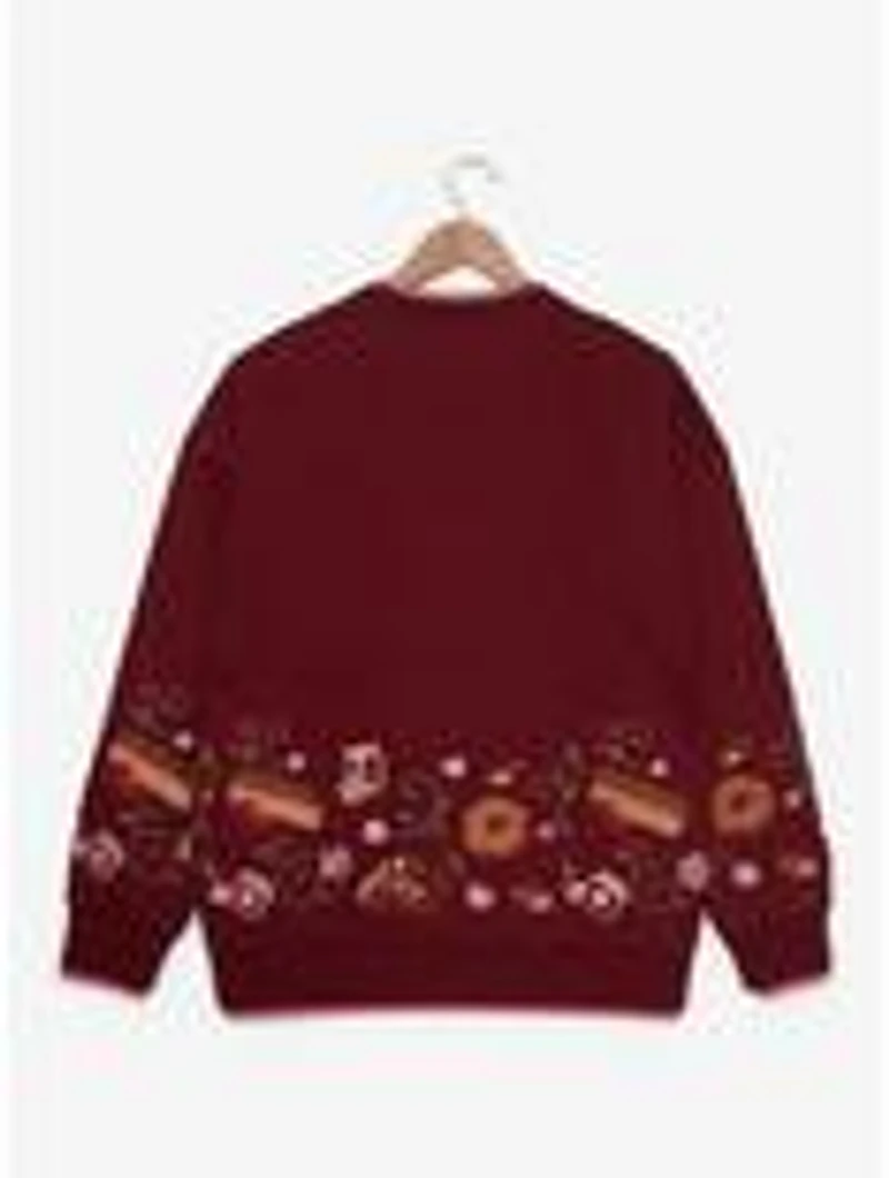 Her Universe Studio Ghibli® Kiki's Delivery Service Bakery Floral Embroidered Crewneck - BoxLunch Exclusive