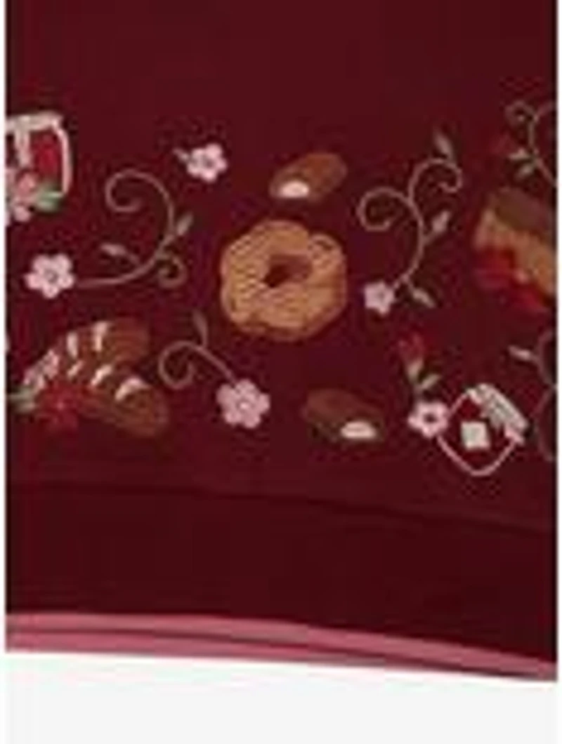 Her Universe Studio Ghibli® Kiki's Delivery Service Bakery Floral Embroidered Crewneck - BoxLunch Exclusive