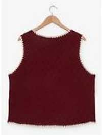 Studio Ghibli® Kiki's Delivery Service Bakery Embroidered Women's Plus Vest — BoxLunch Exclusive