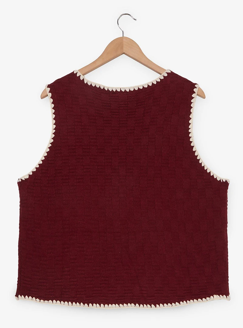 Studio Ghibli® Kiki's Delivery Service Bakery Embroidered Women's Plus Vest — BoxLunch Exclusive