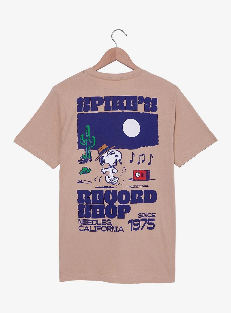 Peanuts Spike's Record Shop T-Shirt — BoxLunch Exclusive