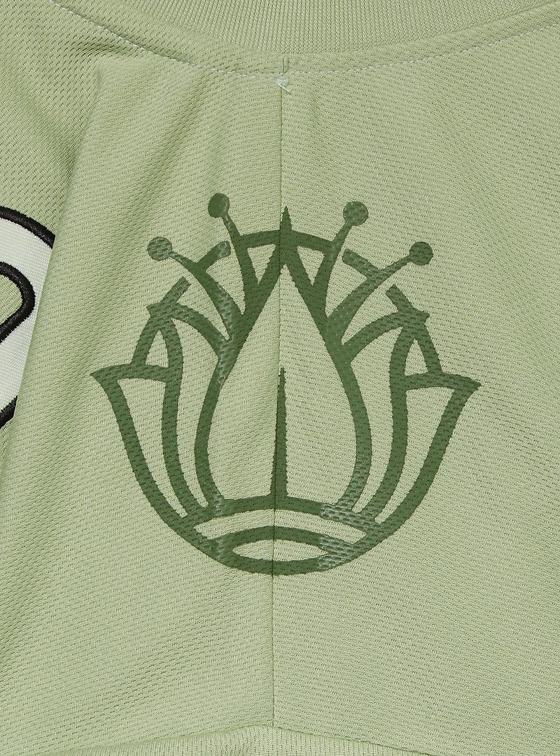 Disney The Princess and Frog Tiana Women's Cropped Football Jersey - BoxLunch Exclusive