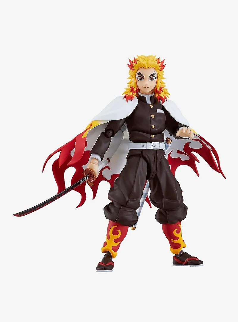 Bandai Spirits Demon Slayer: Kimetsu no Yaiba S.H.Figuarts Kyojuro Rengoku Figure