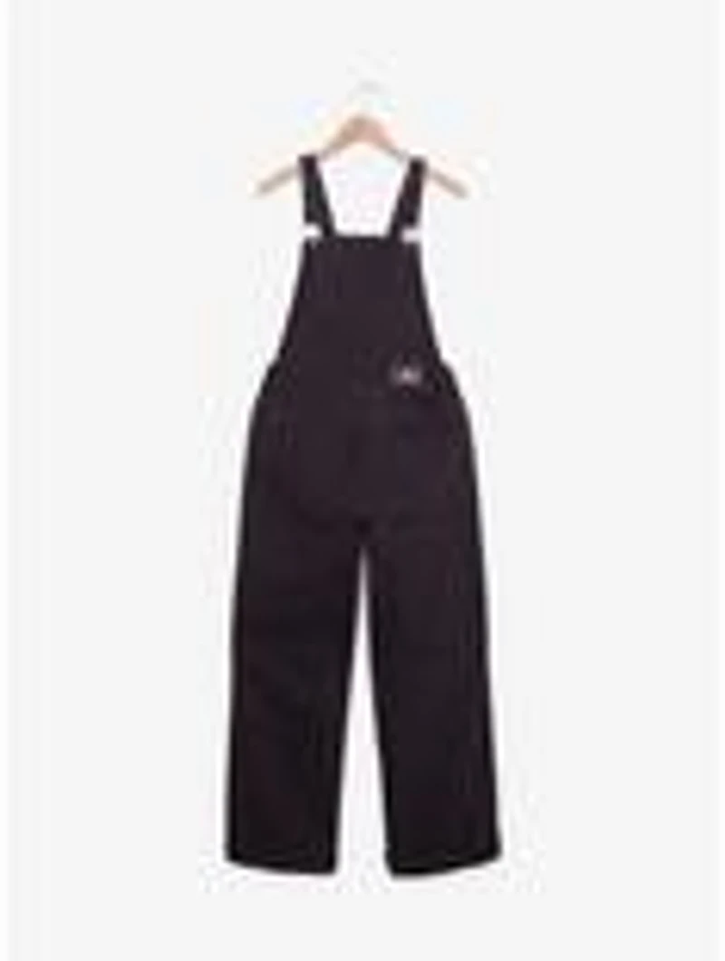 Disney The Nightmare Before Christmas Jack & Sally Patchwork Glow-in-the-Dark Women's Overalls - BoxLunch Exclusive