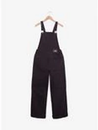 Disney The Nightmare Before Christmas Jack & Sally Patchwork Glow-in-the-Dark Women's Overalls - BoxLunch Exclusive